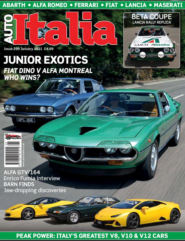 Журнал AutoItalia. january 2021